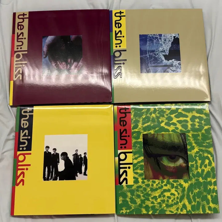 [BUNJANG] ENHYPEN The Sinless Unsealed Standard Edition 4 Type Set Bundle / [일괄] 엔하이픈 the sin bliss 더씬 블리스 개봉 앨범 일반반 4종 세트