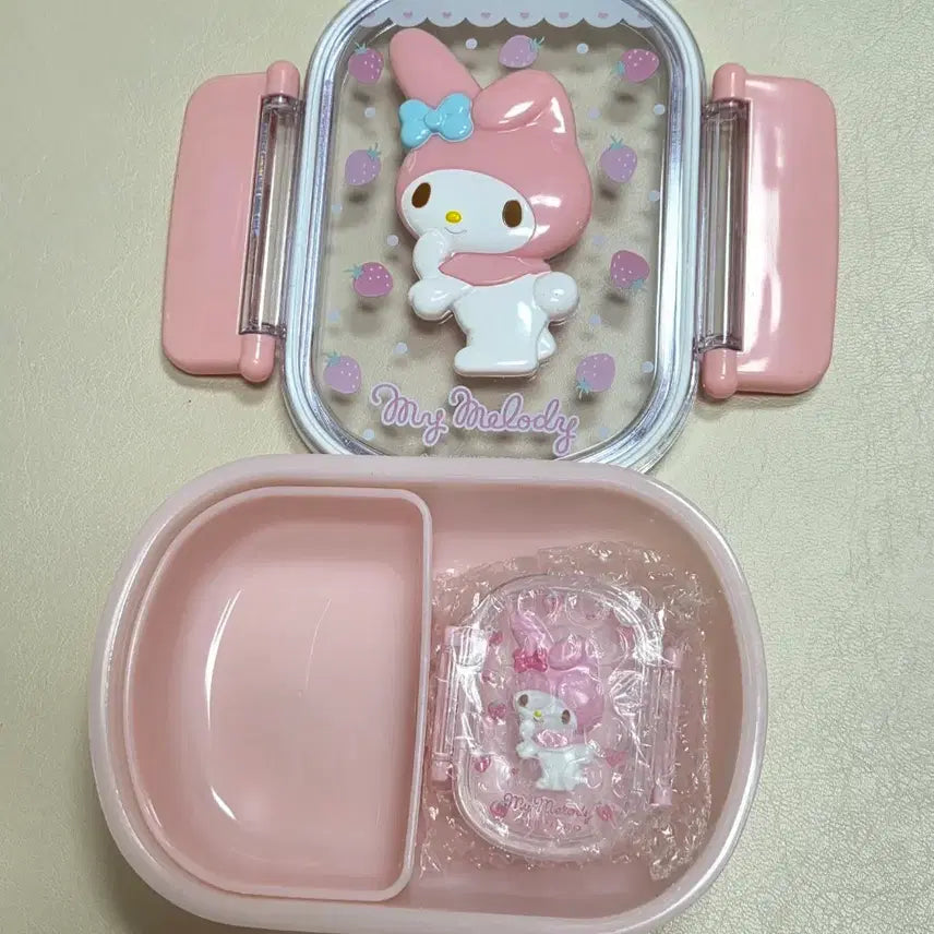 [BUNJANG] My Melody Classic Lunch Box Set / 세트)고전마이멜로디 도시락 산리오 마이멜로디 미니도시락 런치박스