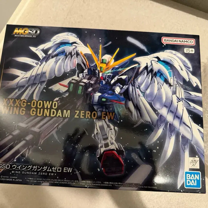 [BUNJANG] MGSD Wing Gundam Zero EW Seraphim Feather Model Kit / MGSD 윙건담 제로 EW + 세라핌페더