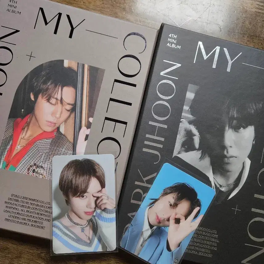 [BUNJANG] Park Ji Hoon Mini Album Vol. 4 Bundle Set (Photocards Included) / 박지훈 미니앨범 4집 포카포함 일괄 판매