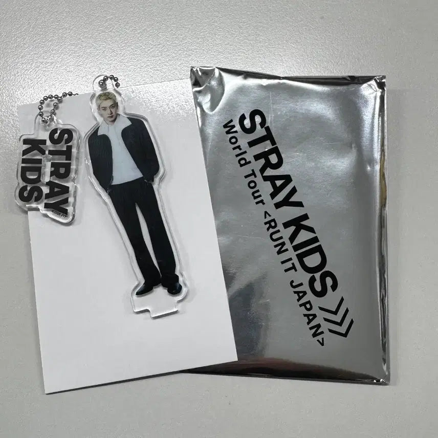 [BUNJANG] Stray Kids Japan Run 2 Pop-up Random Keyring Bang Chan / 스트레이키즈 일본 런잇 팝업 랜덤 키링 방찬