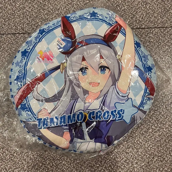 [BUNJANG] FURYU Uma Musume Tamamo Cross Round Cushion Vol. 3 / 후류 우마무스메 타마모 크로스 라운드 쿠션 Vol.3
