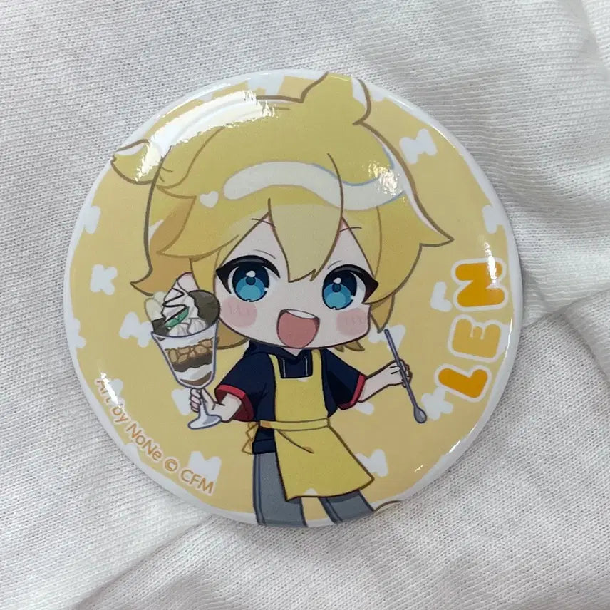 [BUNJANG] Vocaloid Kagamine Rin Can Badge / 보컬로이드 카가미네 렌 캔뱃지