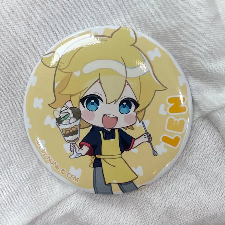 [BUNJANG] Vocaloid Kagamine Rin Can Badge / 보컬로이드 카가미네 렌 캔뱃지