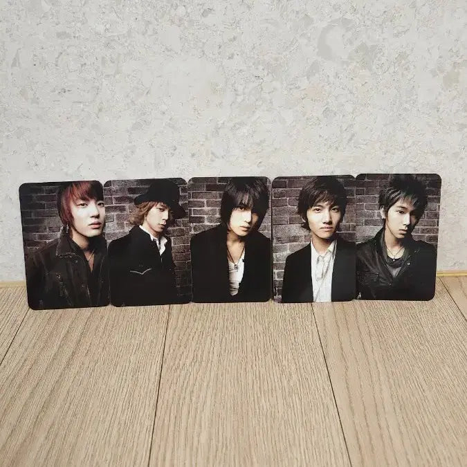 [BUNJANG] Fanmade Tohoshinki 5 Members Autograph Back Photocard Set / [팬메이드] 동방신기 5인 고화질 포토카드 5종 세트 (사인 뒷면)