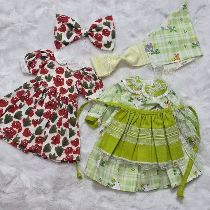 [BUNJANG] Time Storage Shop MSD Doll Dress Bundle Set / 구체관절인형 msd 드레스 시간저장샵 일괄