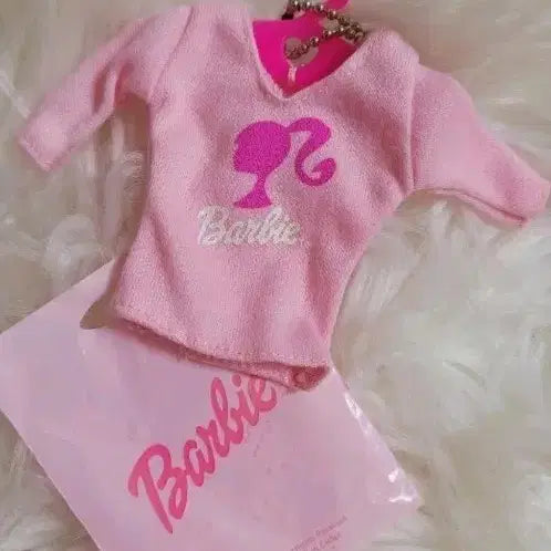[BUNJANG] Barbie Doll Clothes Pink Limited Edition Keyring / 바비 인형 옷 핑크 수입 한정판 키링