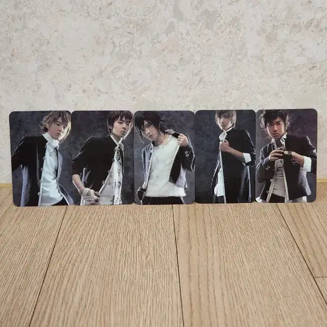 [BUNJANG] TVXQ! 5-Member Fan-Made Photocard Set (Signed Back) / [팬메이드] 동방신기 5인 고화질 포토카드 5종 세트 (사인 뒷면)
