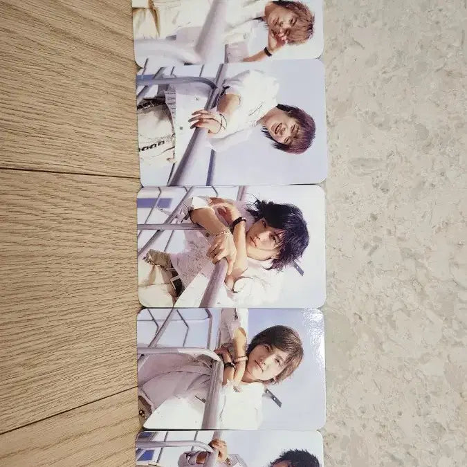 [BUNJANG] TVXQ! 5 Members Fanmade Photocard Set (Autographed Back) / [팬메이드] 동방신기 5인 고화질 포토카드 5종 세트 (사인 뒷면)