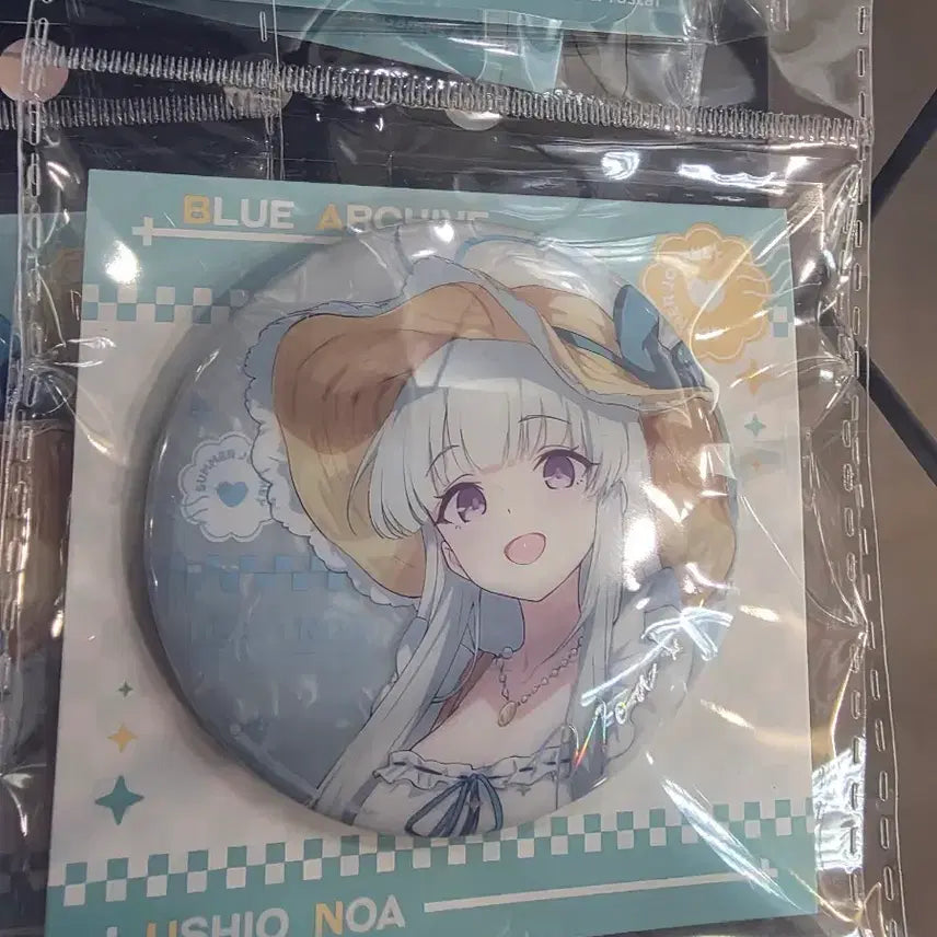 [BUNJANG] Blue Archive Millennium Summer Ushio Noah Can Badge / 블루아카이브 밀레니엄의 여름 우시오 노아 캔뱃지