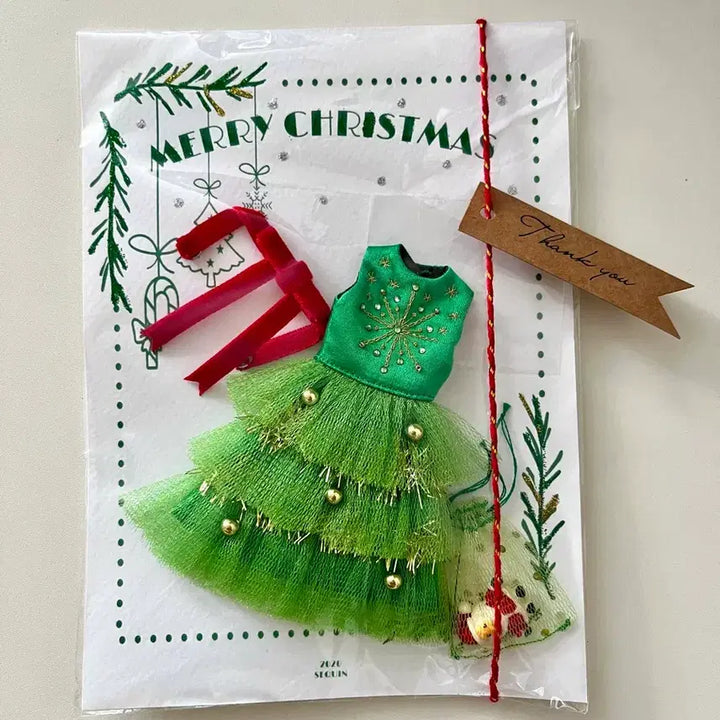 [BUNJANG] Six Day Clothes Sequins 2020 Christmas Dress / 육일의상 시퀸님 2020 크리스마스 드레스