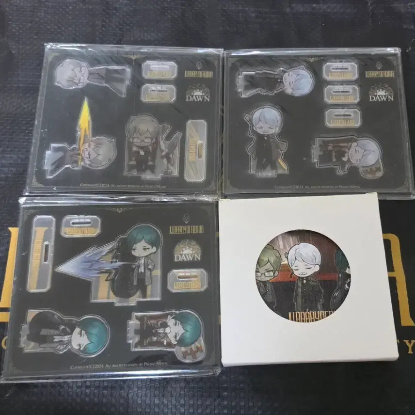 [BUNJANG] Haehamphangpang Lardry Guest Acrylic Set / 햄햄팡팡 라오루 손님아크릴 새벽사무소 일괄로 판매합니다