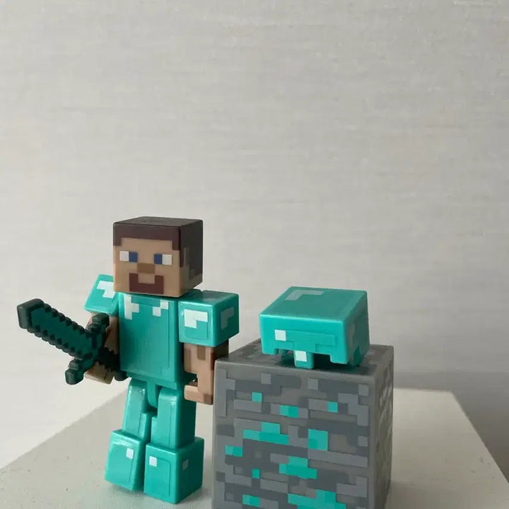 [BUNJANG] Minecraft Steve Figure / 마인크래프트 스티브 피규어