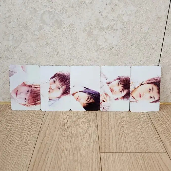 [BUNJANG] TVXQ! 5 Members Fanmade Photocard Set (Autographed Back) / [팬메이드] 동방신기 5인 고화질 포토카드 5종 세트 (사인 뒷면)