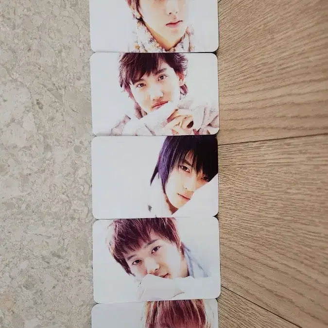 [BUNJANG] TVXQ! 5 Members Fanmade Photocard Set (Autographed Back) / [팬메이드] 동방신기 5인 고화질 포토카드 5종 세트 (사인 뒷면)
