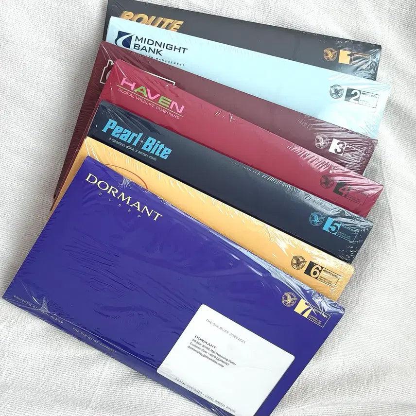[BUNJANG] Enhypen Bliss Engene Ver. Bundle Set (7 Unsealed Albums) / 엔하이픈 Bliss 엔진반 7장 미개봉 일괄 양도