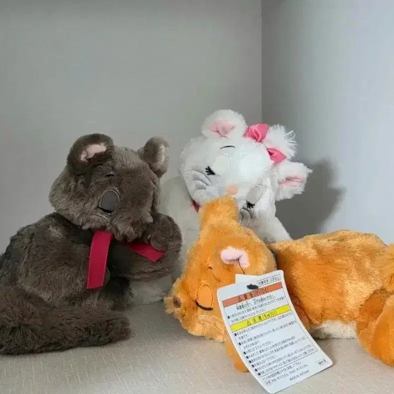 [BUNJANG] Disney Aristocats Plush Set / 디즈니랜드 디즈니씨 아리스토캣 인형
