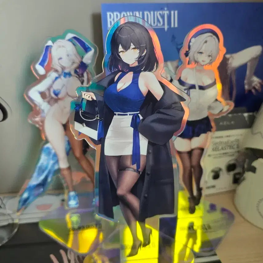 [BUNJANG] Brown Dust 2 AGF Acrylic Stand Set / 브라운더스트2 AGF 아크릴스탠드 3종