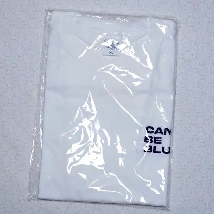 [BUNJANG] Cant Be Blue Official Logo T-Shirt White XL / 미개봉) 캔트비블루 공식 로고 티셔츠 XL