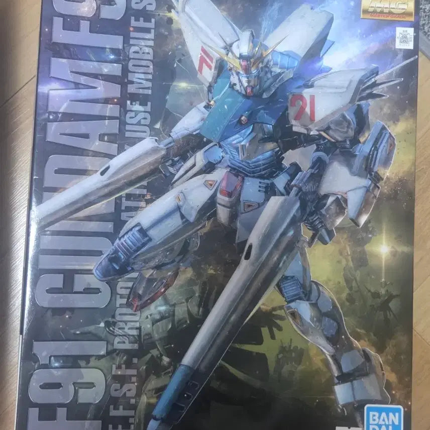 [BUNJANG] Bandai MG F91 Gundam Model Kit / 반다이 MG F91 건담