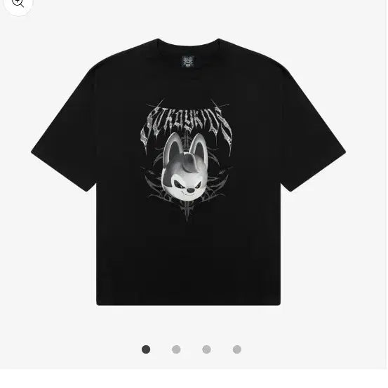 [BUNJANG] Stray Kids Bang Chan Wolfchan Japan Evil T-Shirt / 스키즈 스키주 스트레이키즈 울프찬 일본 이블티셔츠 도미네이트 방찬