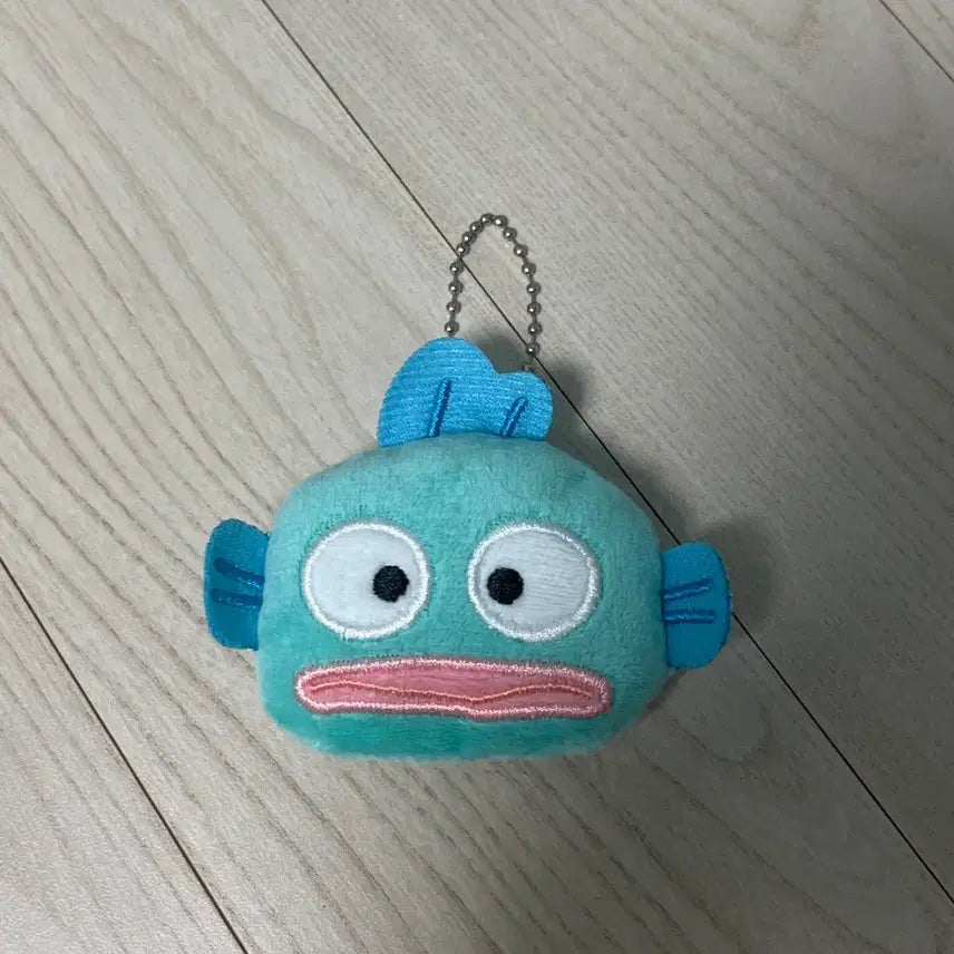 [BUNJANG] Hangyodon Face Plush Keychain / 한교동 페이스 인형 키링