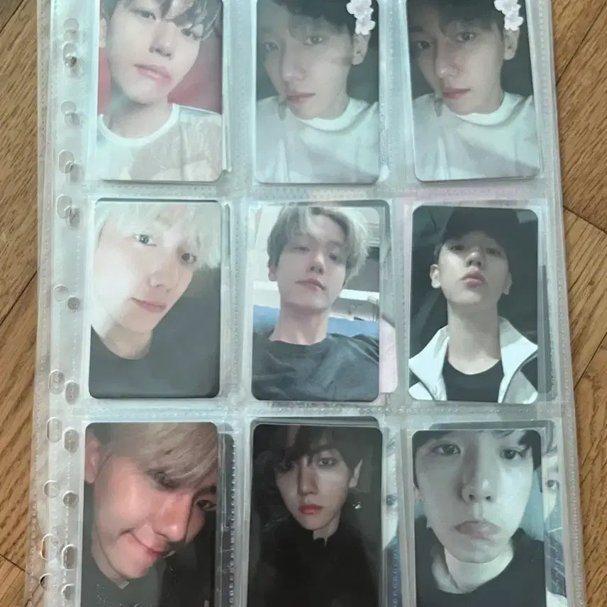 [BUNJANG] EXO Baekhyun "Teoraegi" Keychain &amp; Photocard Bundle Set / 백현 터래기 키링 및 포카 일괄 판매합니다.