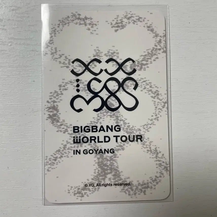 [BUNJANG] BIGBANG Daesung 20th Anniversary Concert Photocard / 빅뱅 콘서트 대성 포토카드 (새상품)