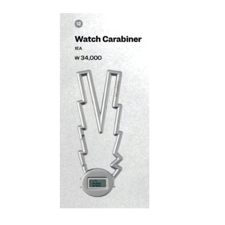[BUNJANG] LE SSERAFIM Watch Carabiner New / (새상품) 르세라핌 워치 카라비너