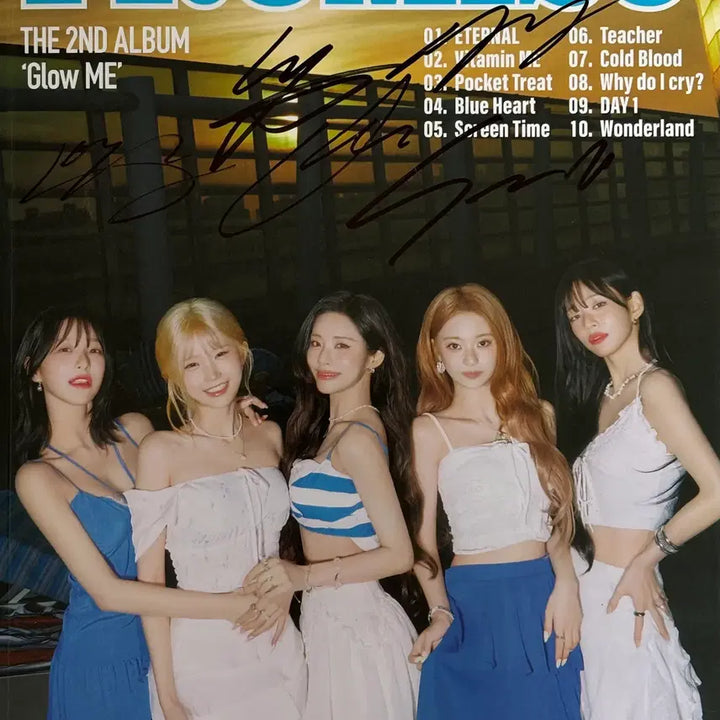 [BUNJANG] fromis_9 "Glow ME" Official Album - Signed Edition / 프로미스나인 Glow ME 친필 싸인 앨범