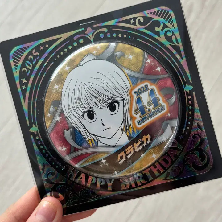 [BUNJANG] Hunter x Hunter Kurapika Birthday Can Badge / 헌터헌터 크라피카 생일 캔뱃지