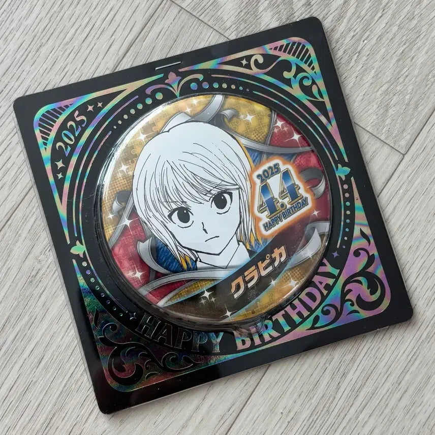 [BUNJANG] Hunter x Hunter Kurapika Birthday Can Badge / 헌터헌터 크라피카 생일 캔뱃지
