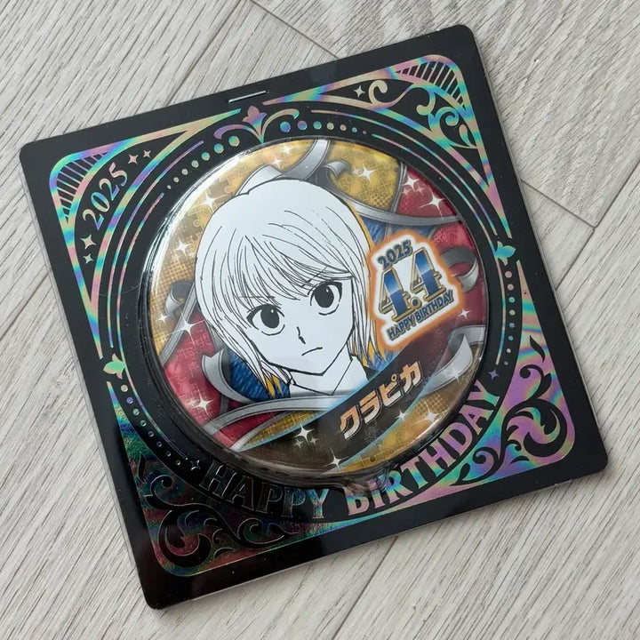 [BUNJANG] Hunter x Hunter Kurapika Birthday Can Badge / 헌터헌터 크라피카 생일 캔뱃지