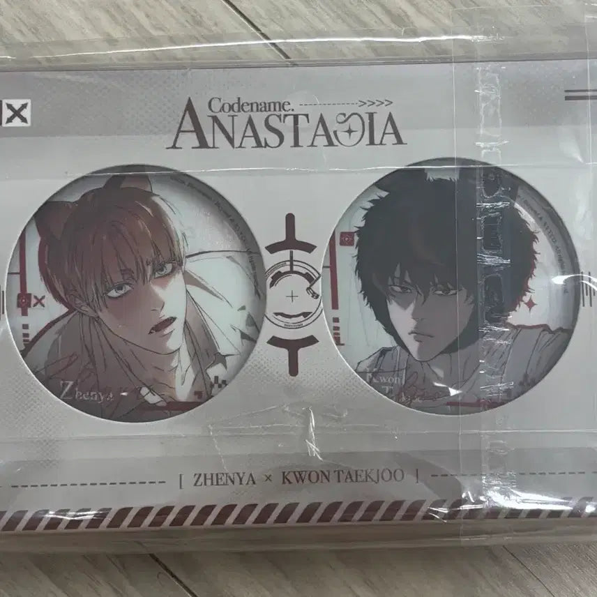 [BUNJANG] Code Name Anastasia Zhenya Takju Can Badge Photocard Set / (급전오늘만)코드네임 아나스타샤 코드아나 제냐택주 캔뱃지 포카