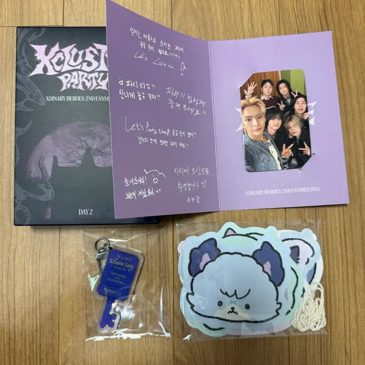[BUNJANG] Xdinary Heroes Fan Meeting Last Day Admission Gift / 엑스디너리히어로즈 엑디즈 팬미팅 막콘 입장기프트