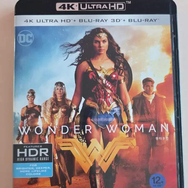 [BUNJANG] Wonder Woman Action Film Blu-ray (Limited Edition) / [BD](블루레이) 액션외국영화 "원더우먼" 판매합니다.