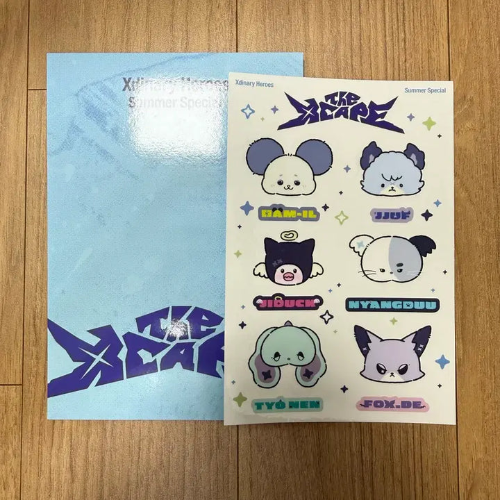 [BUNJANG] Xdinary Heroes XH Summer Concert First Day Admission Gift Sticker Set / 엑스디너리히어로즈 엑디즈 썸머콘 콘서트 첫콘 입장기프트 스티커