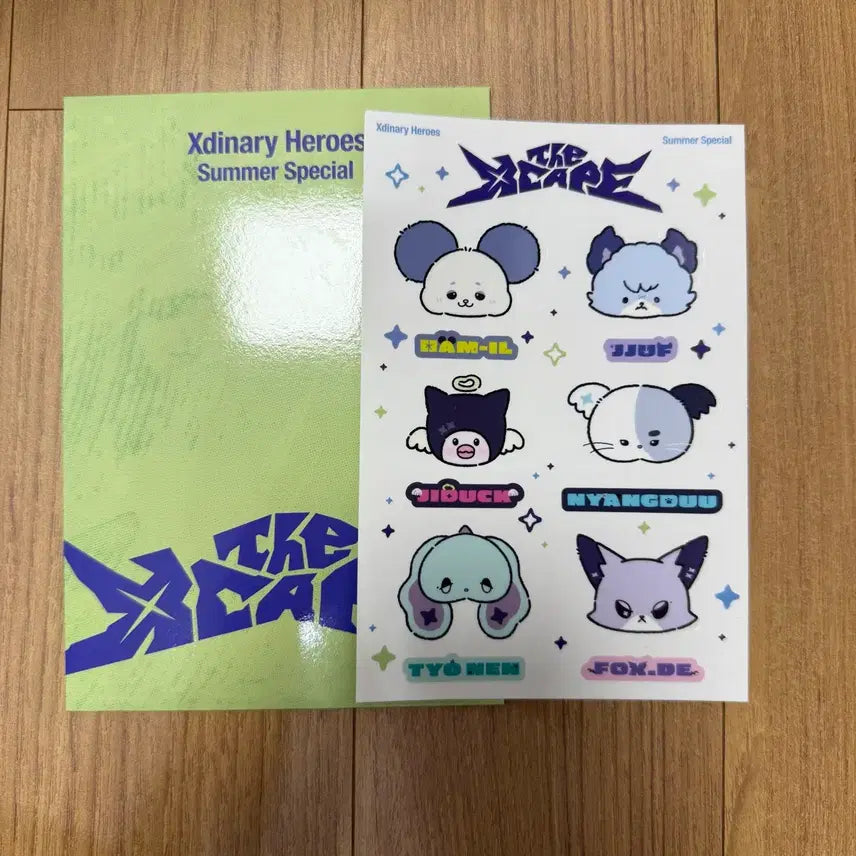 [BUNJANG] Xdinary Heroes Concert Entrance Gift Sticker / 엑스디너리히어로즈 엑디즈 썸머콘 콘서트 막콘 입장기프트 스티커