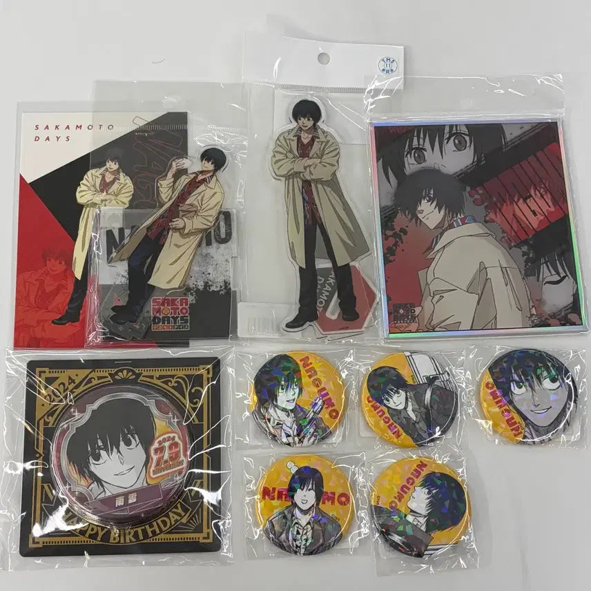 [BUNJANG] Sakamoto Days Nagumo Sealed Goods Bundle Set / 사카모토데이즈 나구모 미개봉 굿즈 일괄 판매