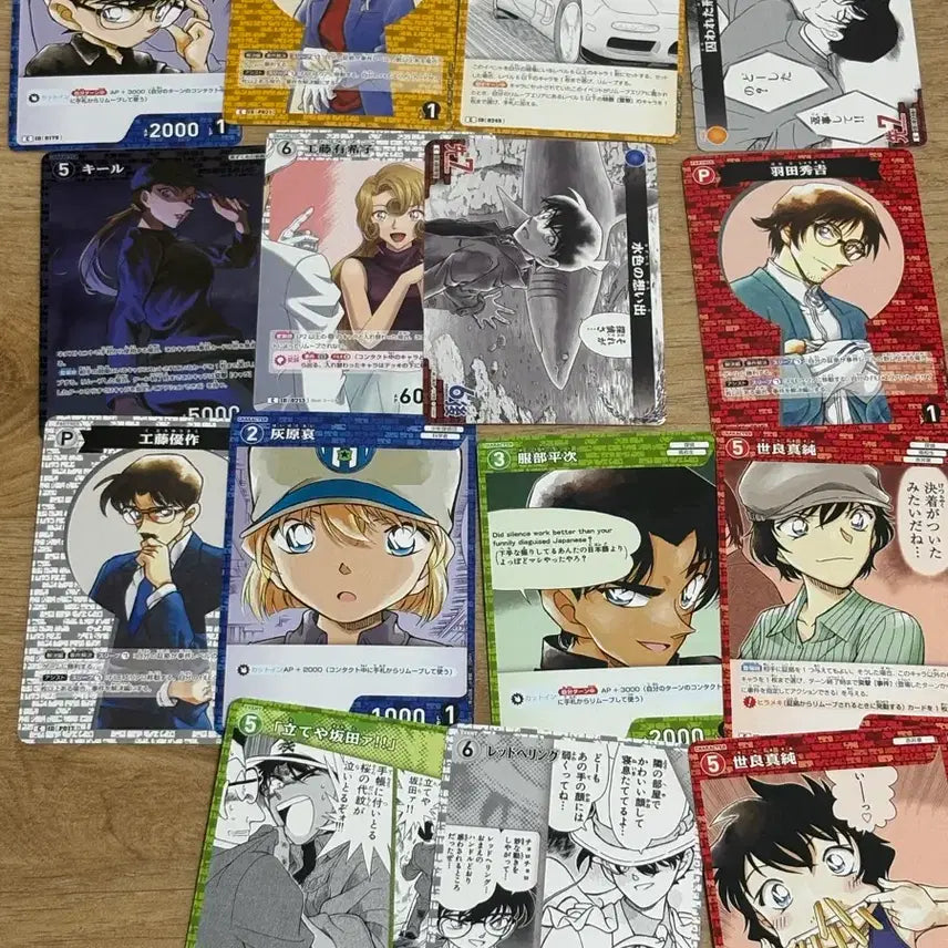 [BUNJANG] Detective Conan TCG Card Bundle Set / 명탐정코난 tcg 카드 일괄 판매