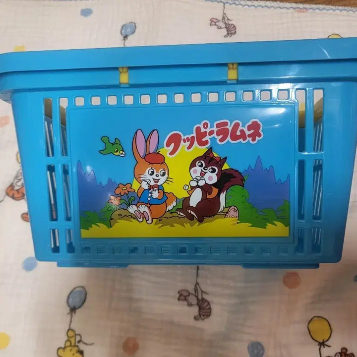 [BUNJANG] Kuppi Ramune Plastic Basket / 쿠피 라무네 플라스틱 바구니
