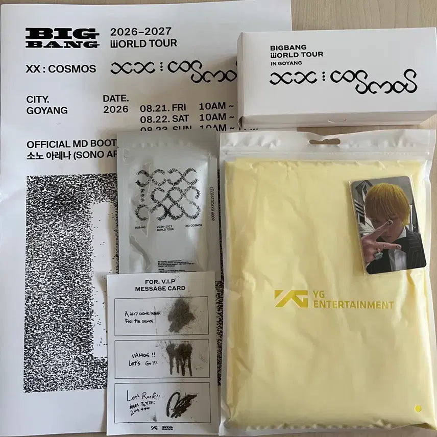 [BUNJANG] BIGBANG Concert Membership Exclusive Set / 빅뱅 콘서트 멤버십 특전