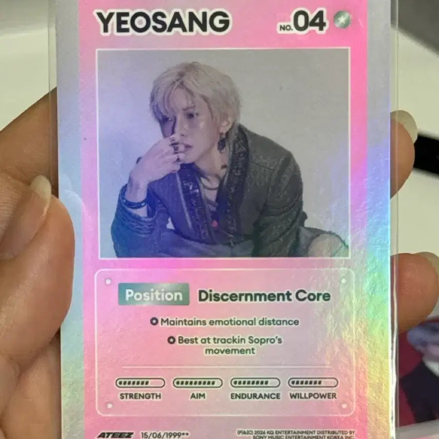 [BUNJANG] ATEEZ GOLDENHOUR 5 Album Photocard Yeosang / 에이티즈 골든아워 5 앨범 포카 여상
