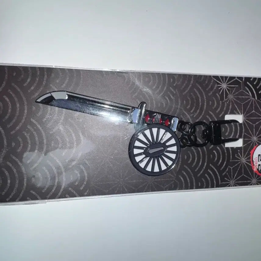 [BUNJANG] Demon Slayer Kamado Tanjiro Nichirin Blade Keychain / 귀멸의 칼날 일륜도 키링 탄지로