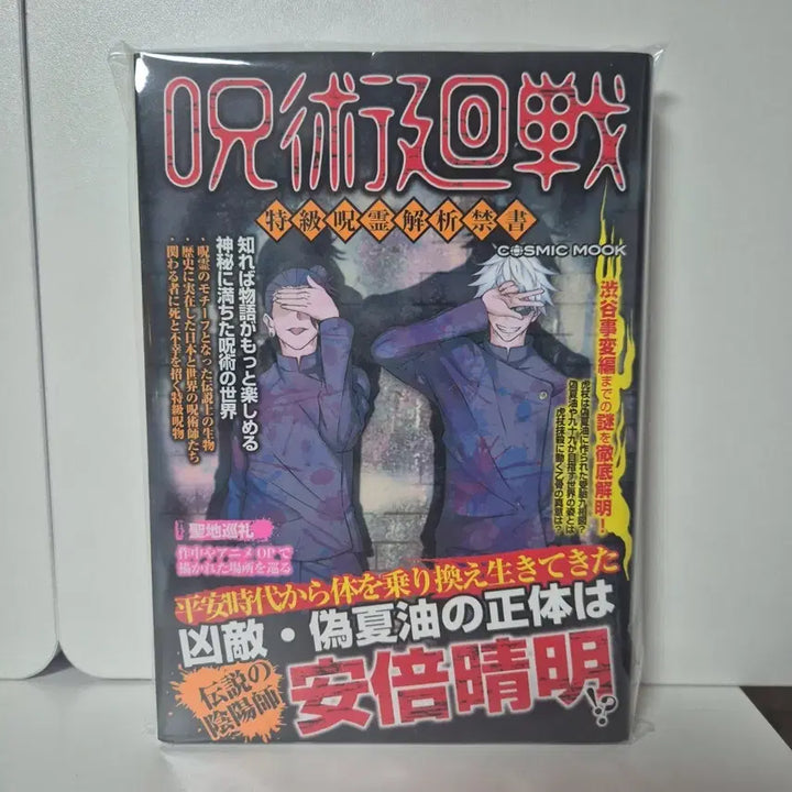 [BUNJANG] Jujutsu Kaisen Special Grade Cursed Spirit Interpretation Forbidden Book Gojo Geto Cover Fan Made Manga / 주술회전 특급 주령 해석 금서 고죠 게토 표지 만화 회지