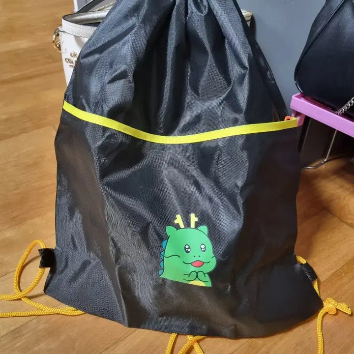 [BUNJANG] Joa-yong Dinosaur Character Drawstring Pouch Bag / 조아용 파우치 복주머니 가방 공룡 캐릭터