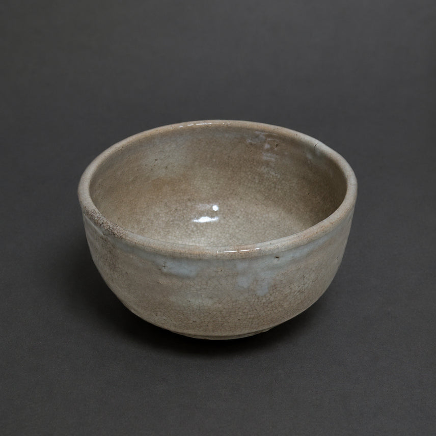 [BUNJANG] Hagi-Yaki Kogetsu-Gama Celadon Porcelain Matcha Chawan (Tea Bowl) with Signed Box / 일본 하기야키 고게츠가마 절고대 말차 다완 + 서명 공상자