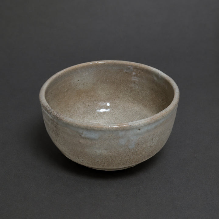 [BUNJANG] Hagi-Yaki Kogetsu-Gama Celadon Porcelain Matcha Chawan (Tea Bowl) with Signed Box / 일본 하기야키 고게츠가마 절고대 말차 다완 + 서명 공상자