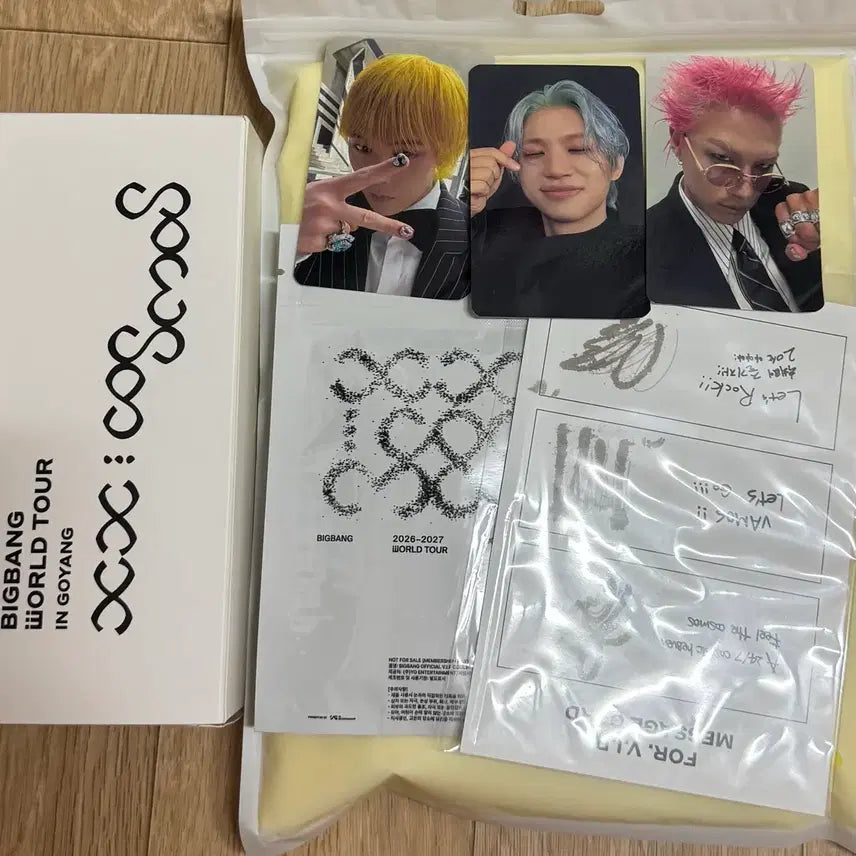 [BUNJANG] BIGBANG Concert Membership Kit Bundle Set / 빅뱅 콘서트 멤버십 키트 굿즈 일괄 양도