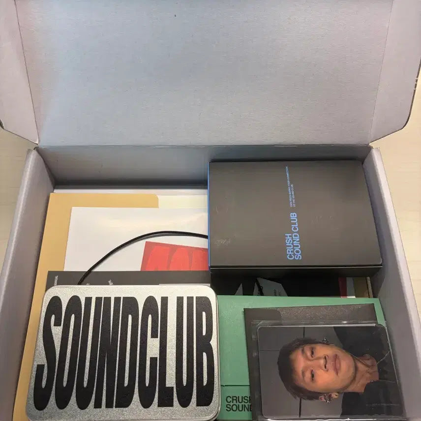 [BUNJANG] CRUSH SOUND CLUB Membership Archive Box / CRUSH SOUND CLUB 멤버십 아카이브 박스